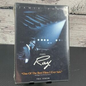 Ray - Jamie Foxx [2004‎ DVD] Full Screen Extended Version Theatrical Film NEW